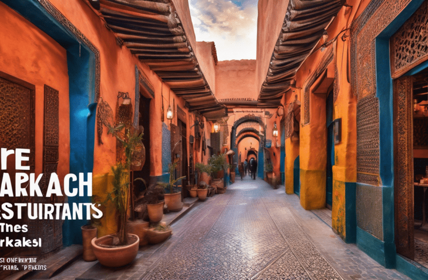 discover the top 13 restaurants in marrakesh with times travel's exclusive list and taste the best of the city's culinary delights.