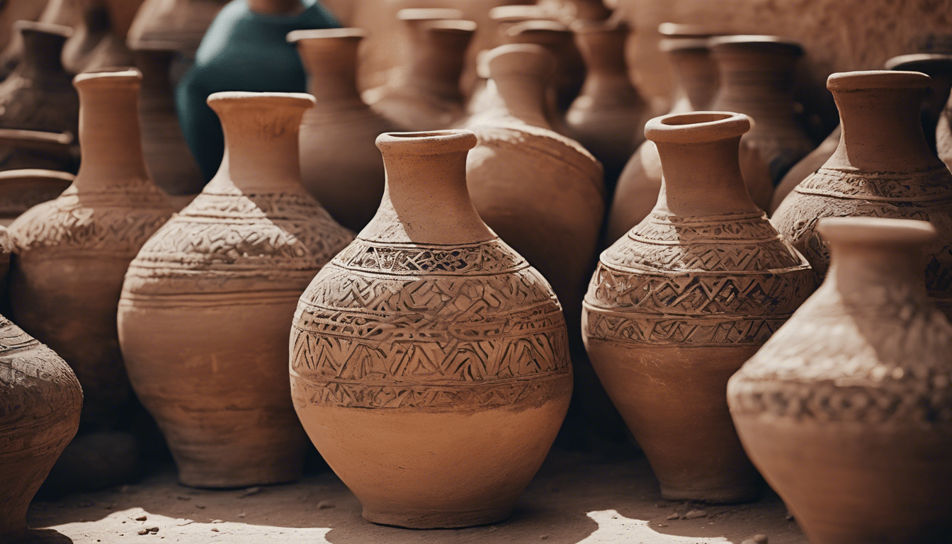 explore the timeless tradition of moroccan pottery making and delve into the artistry and craftsmanship of this revered practice.