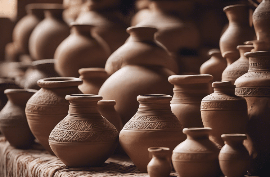 explore the timeless tradition of moroccan pottery making and discover the artistry and craftsmanship behind it.