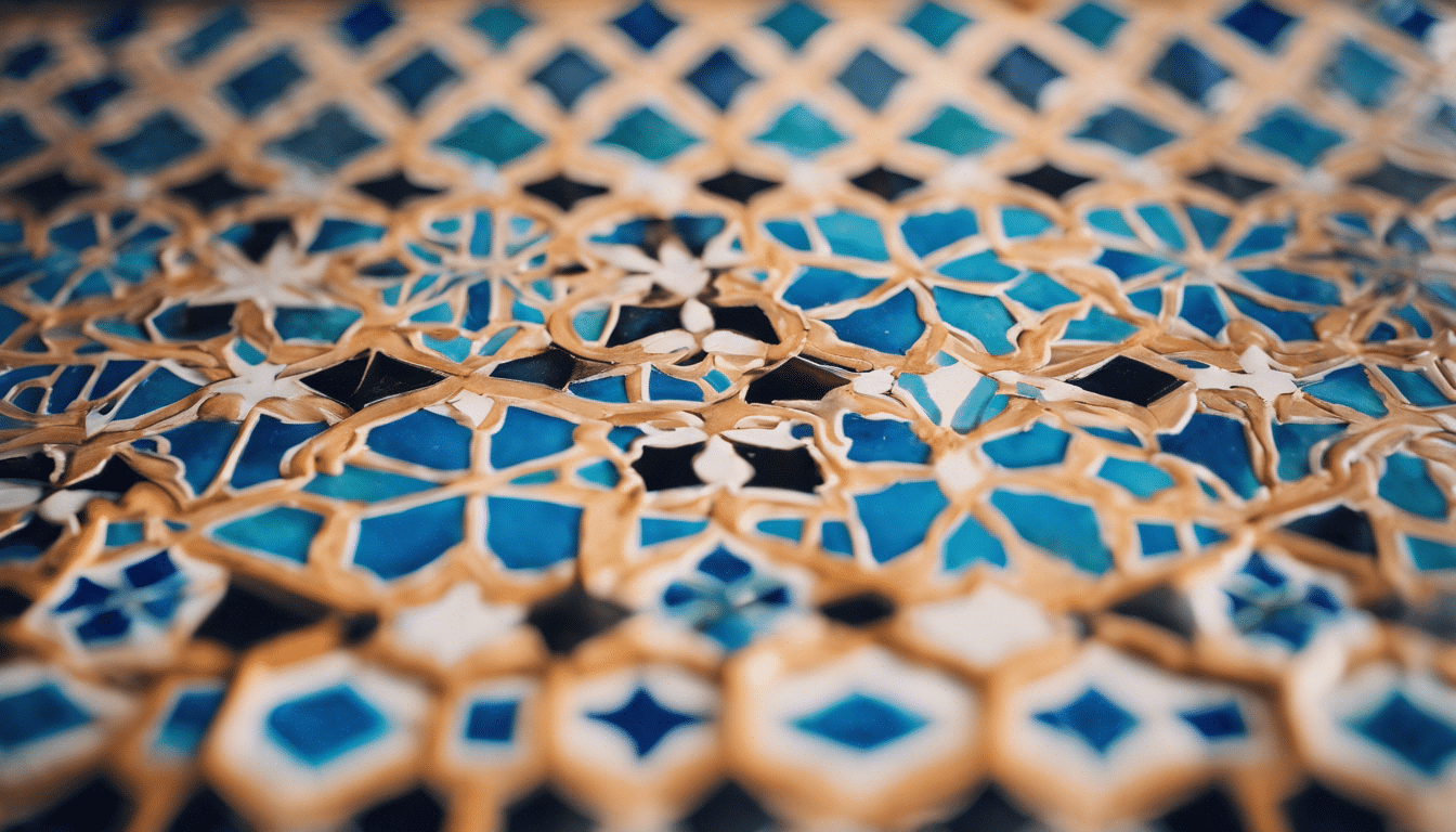 explore the beauty and craftmanship of moroccan zellige tiles, a captivating form of art that showcases exquisite geometric patterns and vibrant colors.