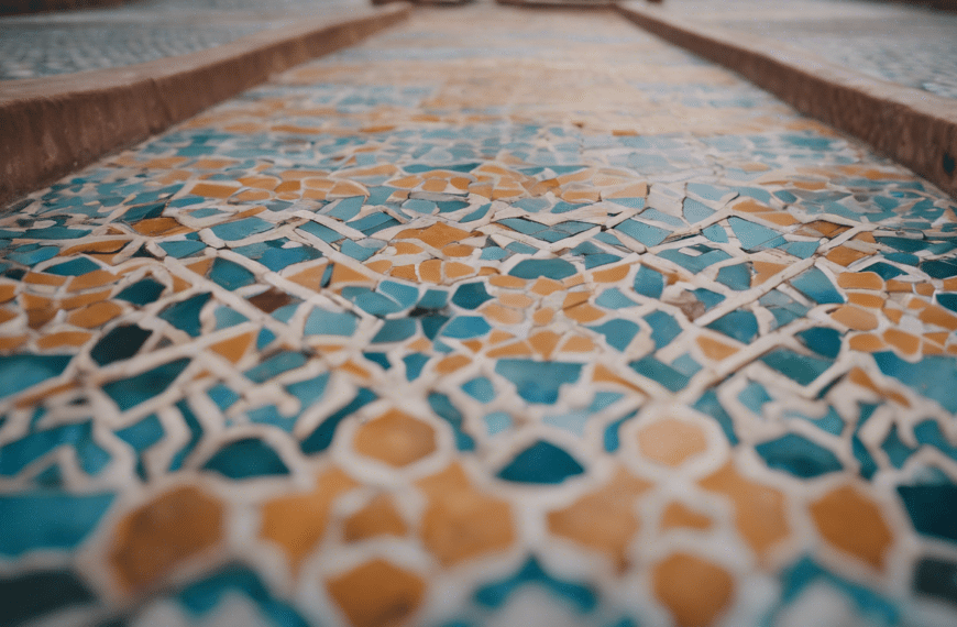 explore the beauty and history of moroccan zellige tiles, a captivating art form that has adorned interiors and exteriors for centuries.