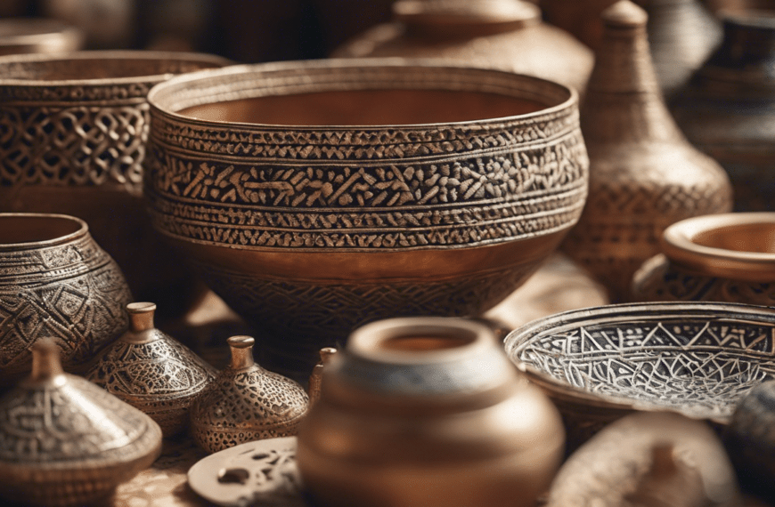 explore the beauty and skill of moroccan artisanal crafts and discover the rich heritage and intricate details behind each masterpiece.