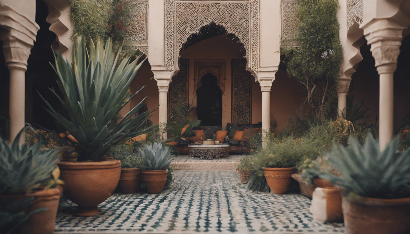 explore the enchanting world of moroccan garden design with our insightful guide, featuring stunning landscapes and traditional elements that will captivate your imagination.