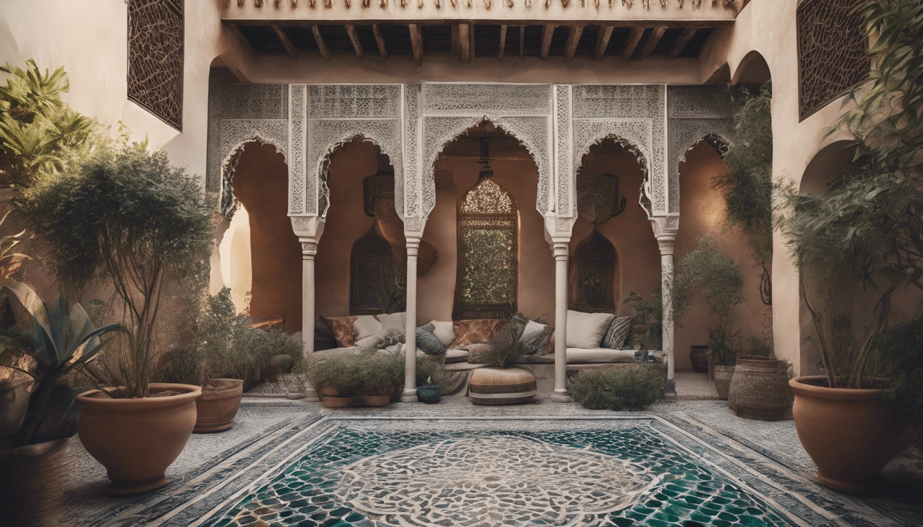 explore the enchanting allure of moroccan garden design, from vibrant colors to intricate patterns and soothing oasis vibes.