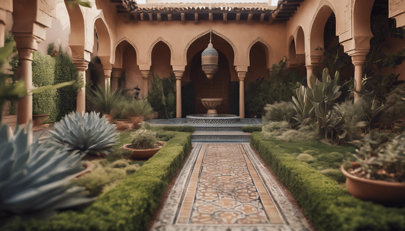 explore the enchanting allure of moroccan garden design and be captivated by its unique beauty and tranquility.