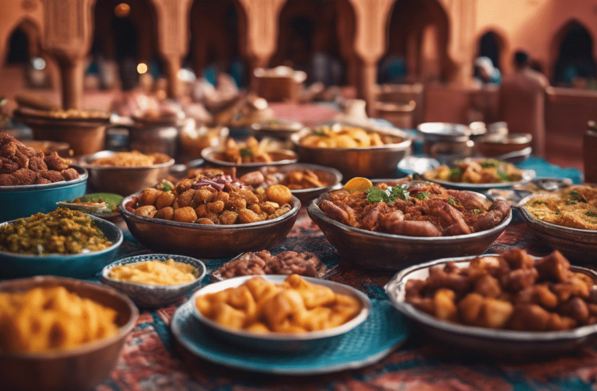 indulge in exquisite iftar delights fit for royals in the enchanting city of marrakech.