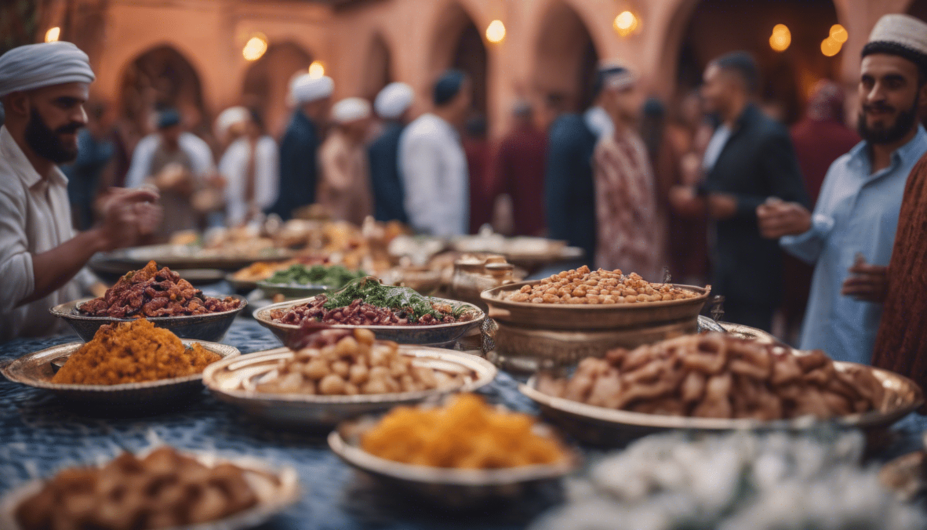indulge in royal feasting with delightful iftar spreads in marrakech, featuring a delectable array of traditional and modern culinary creations.