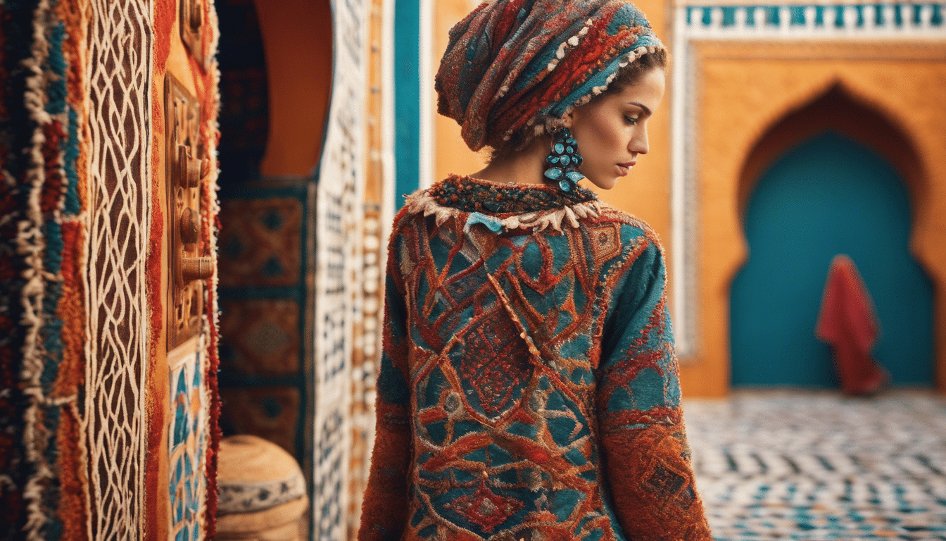 esplora l'intricata bellezza del ricamo marocchino e il suo profondo riflesso del ricco e diversificato patrimonio artistico del Marocco.