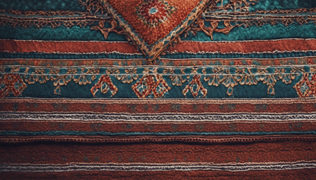 explore the influence of moroccan textile art on contemporary design and discover the unique aesthetics and techniques that have shaped modern creativity.