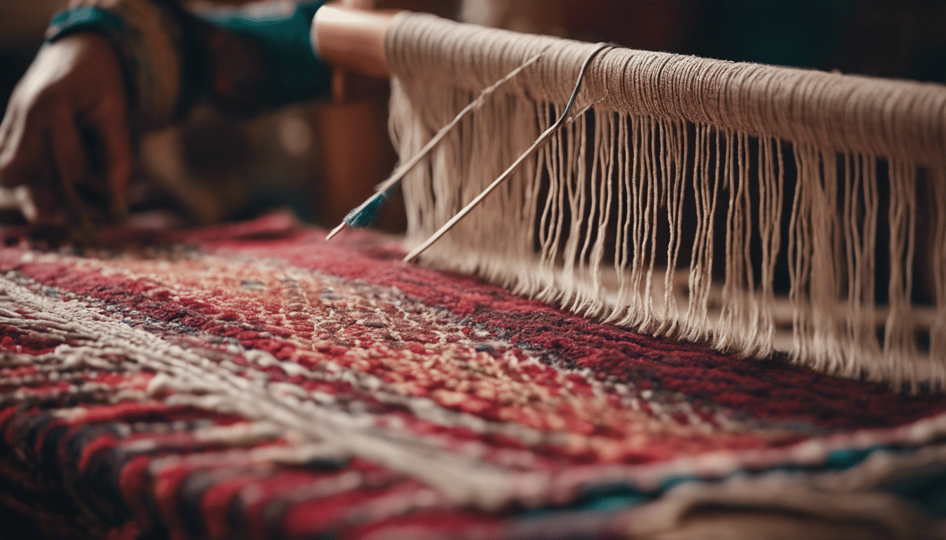 discover the art of moroccan rug weaving and learn how these intricate textiles are created by skilled artisans. explore the traditional techniques and patterns used in crafting moroccan rugs.