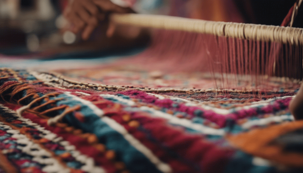 discover the art of crafting moroccan rugs and the traditional weaving techniques used to create these exquisite works of art.