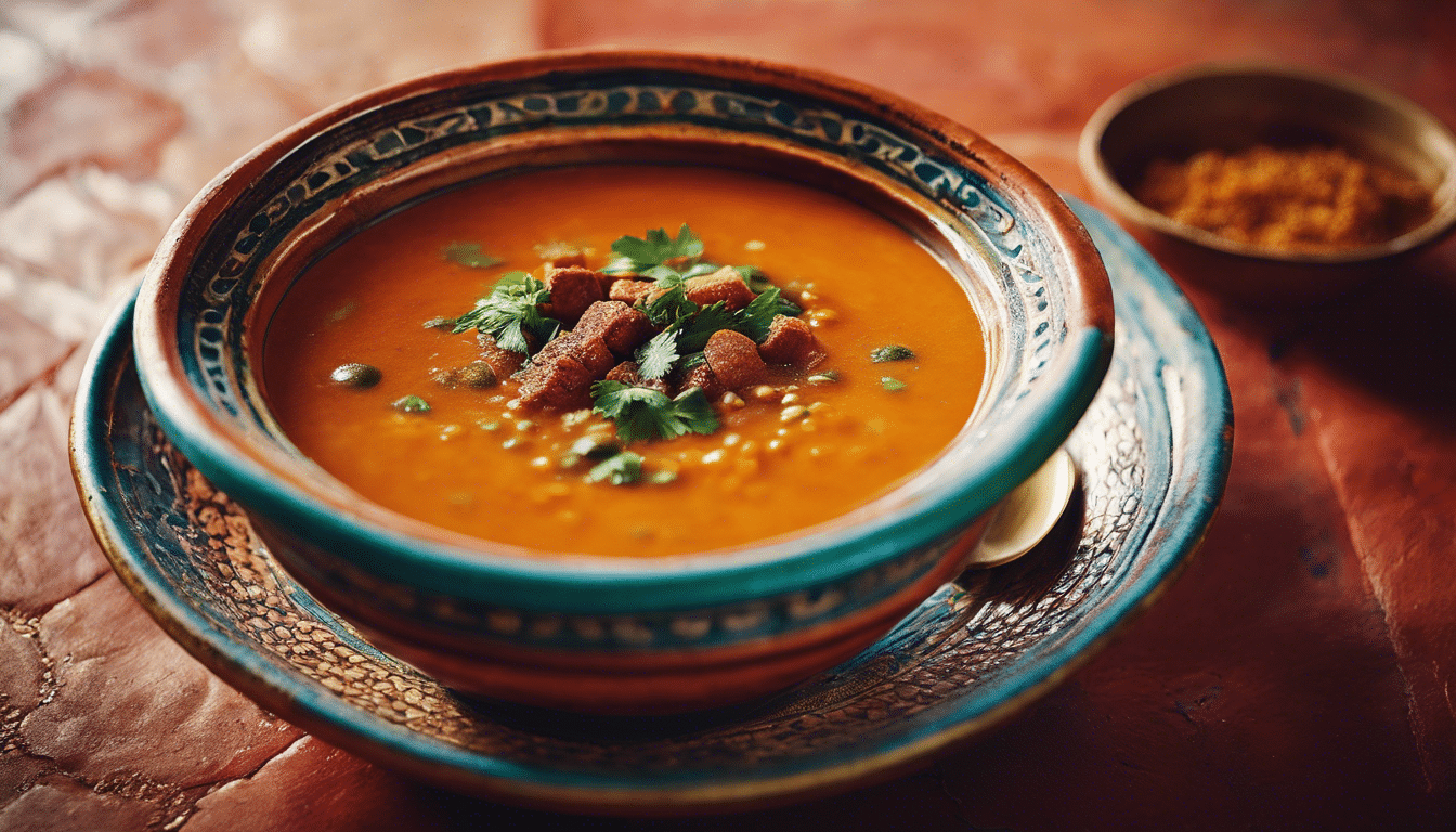 aprenda cómo agregar un toque creativo a la tradicional sopa harira marroquí con esta receta fácil de seguir. Descubra nuevos sabores y técnicas para llevar este plato saludable al siguiente nivel.