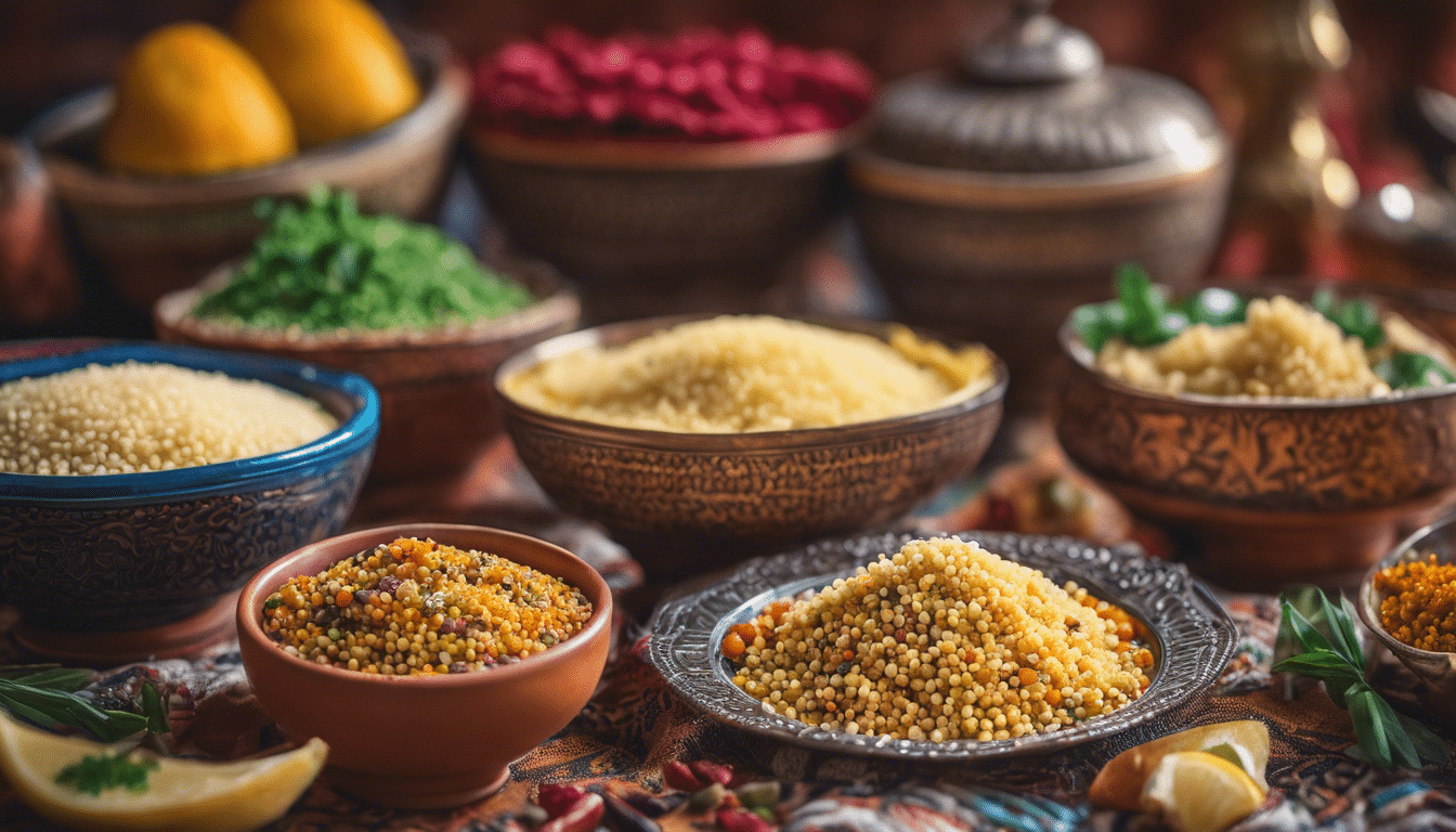 aprenda a preparar una variedad de deliciosos platos de cuscús marroquí con nuestras recetas y consejos de cocina fáciles de seguir.