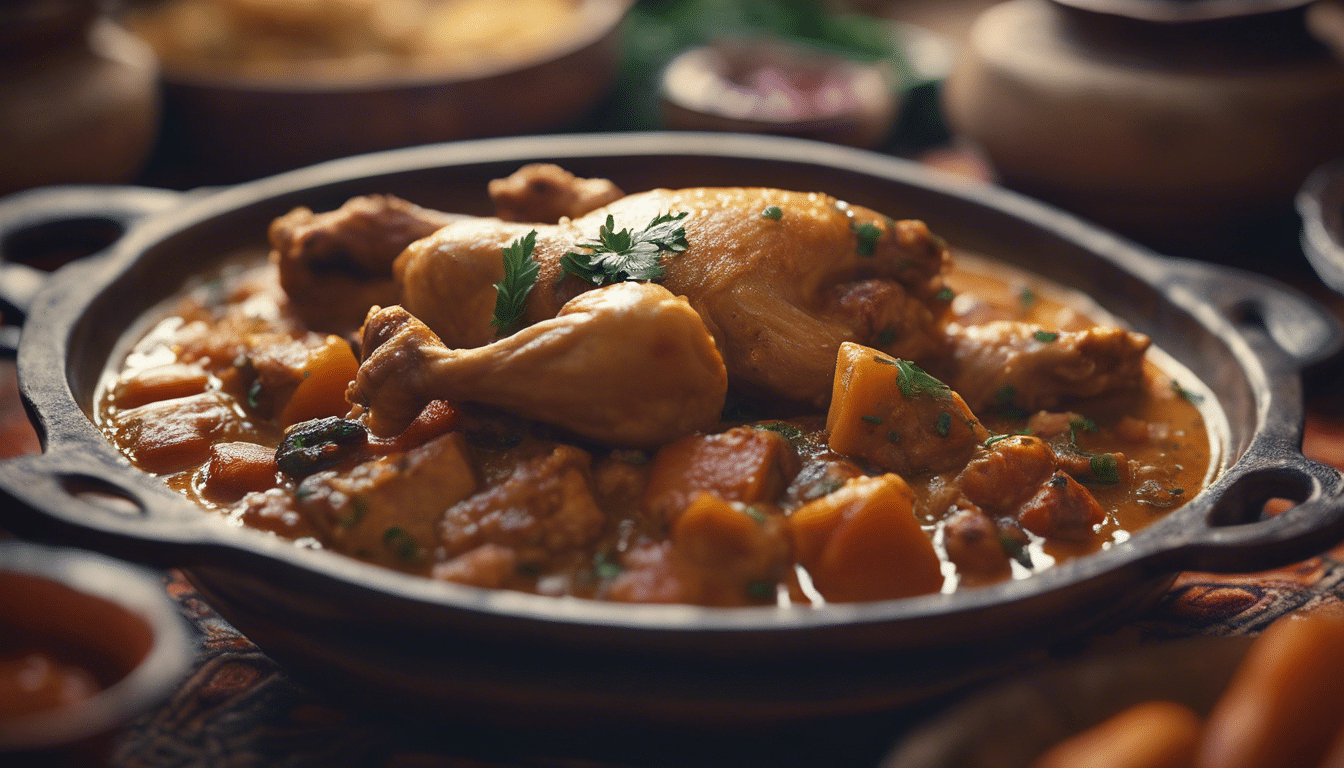 Erfahren Sie, wie Sie mit unseren leicht verständlichen Rezepten köstliche Variationen des klassischen marokkanischen Hühnchen-Tajine zubereiten. Entdecken Sie mit jedem Bissen reichhaltige und authentische Aromen!