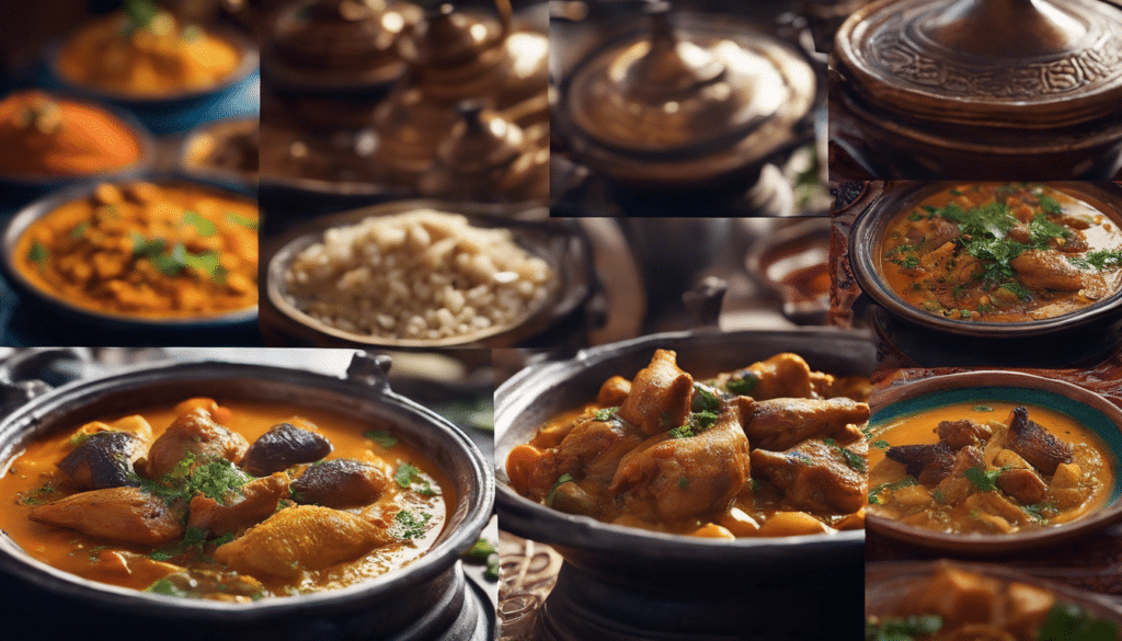learn how to make delicious variations of rich moroccan chicken tagine with this comprehensive guide. explore different flavor profiles, spices, and cooking techniques for an authentic, mouthwatering culinary experience.