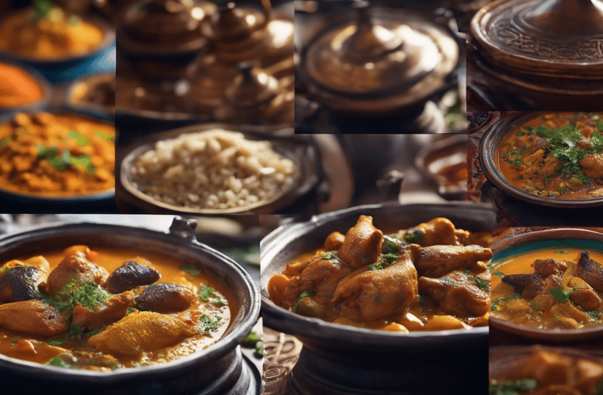 learn how to make delicious variations of rich moroccan chicken tagine with this comprehensive guide. explore different flavor profiles, spices, and cooking techniques for an authentic, mouthwatering culinary experience.