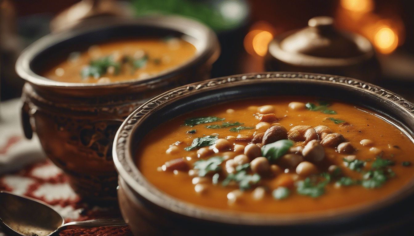Entdecken Sie die verschiedenen Arten der herzhaften marokkanischen Harira-Suppe und genießen Sie die reichen Aromen dieses traditionellen Gerichts mit unserem umfassenden Reiseführer.