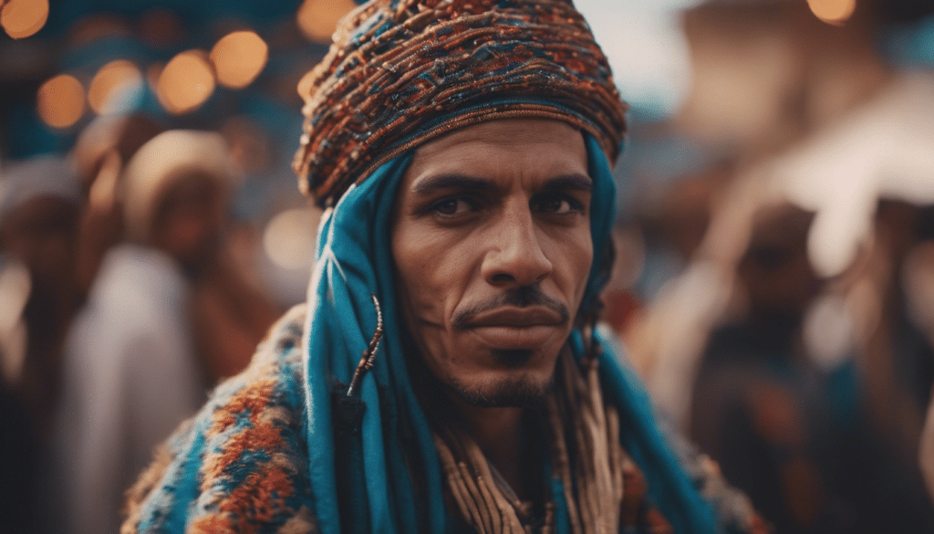experience the captivating and hypnotic beats of moroccan gnawa music, deeply rooted in african traditions and spiritual rituals.