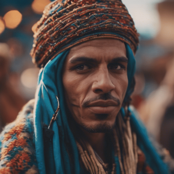 experience the captivating and hypnotic beats of moroccan gnawa music, deeply rooted in african traditions and spiritual rituals.