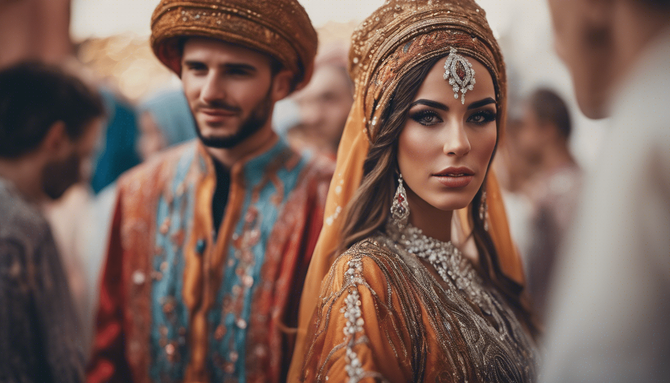 discover the beauty of moroccan traditional wedding attire and explore the rich cultural heritage of this elegant and colorful ceremonial dress.