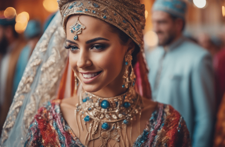 discover the exquisite moroccan traditional wedding attire and get mesmerized by the intricate designs and vibrant colors of this cultural fashion statement.