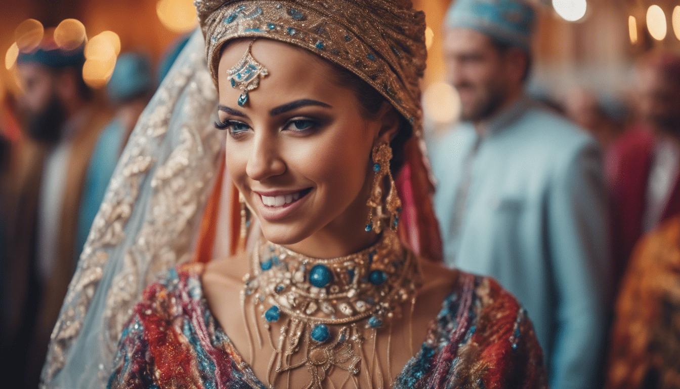 discover the exquisite moroccan traditional wedding attire and get mesmerized by the intricate designs and vibrant colors of this cultural fashion statement.