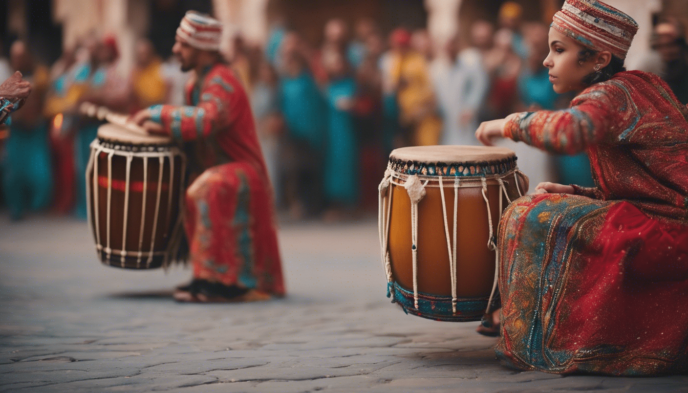 explore the rich and lively tradition of moroccan festive drumming and uncover the vibrant stories and rhythms behind this iconic cultural practice.