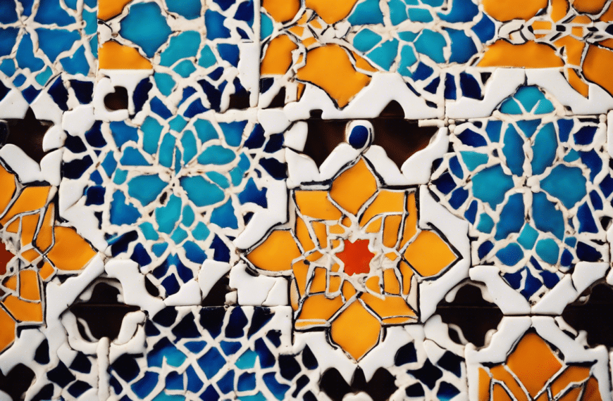 explore the uniqueness of moroccan ceramic tile art and its cultural significance. discover the intricate patterns, vibrant colors, and historical influences that make moroccan ceramic tile art so exceptional.