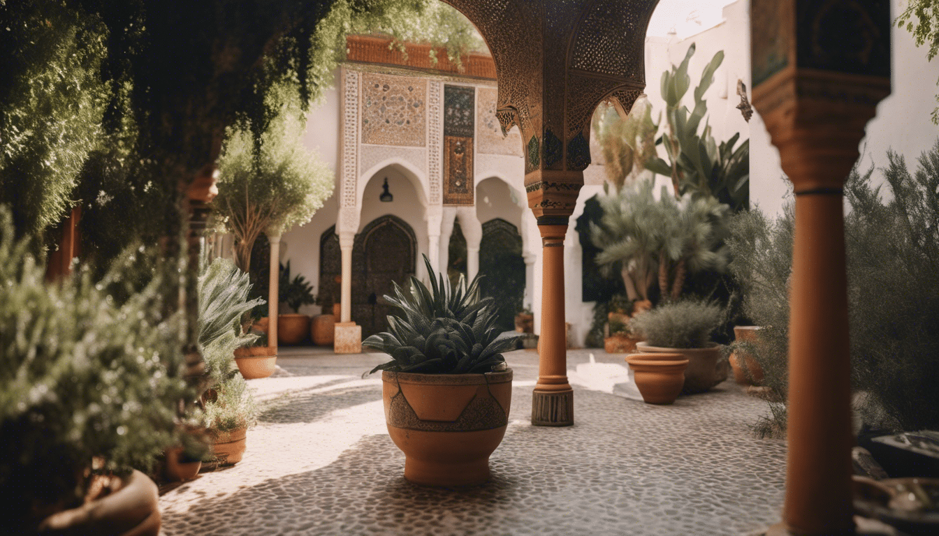 explore the enchanting beauty of moroccan gardens and uncover the rich blend of vibrant colors, exquisite plant life, and intricate design elements that make them truly extraordinary.