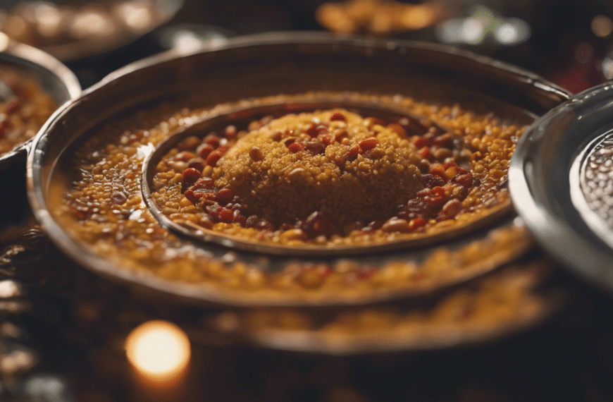 discover the secret behind the satisfying flavors of moroccan rfissa dishes, a delightful culinary experience that blends savory spices, tender poultry, and a decadent mix of textures.