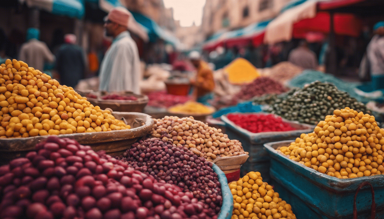 explore the vibrant and captivating world of moroccan street markets and discover the unique blend of colors, scents, and sounds that make them truly unforgettable.