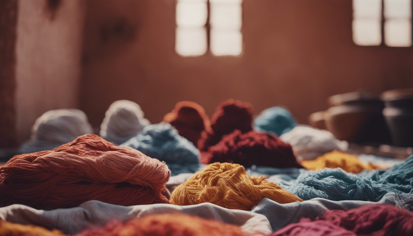 discover the traditional moroccan textile dyeing methods and techniques that have been passed down through generations, resulting in exquisite and vibrant colors in moroccan textiles.
