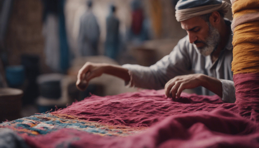 discover the traditional moroccan textile dyeing methods and techniques used in this vibrant and ancient craft. from natural dyes to intricate processes, explore the rich heritage of moroccan textile dyeing.