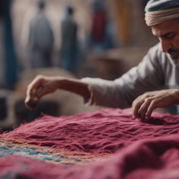 discover the traditional moroccan textile dyeing methods and techniques used in this vibrant and ancient craft. from natural dyes to intricate processes, explore the rich heritage of moroccan textile dyeing.