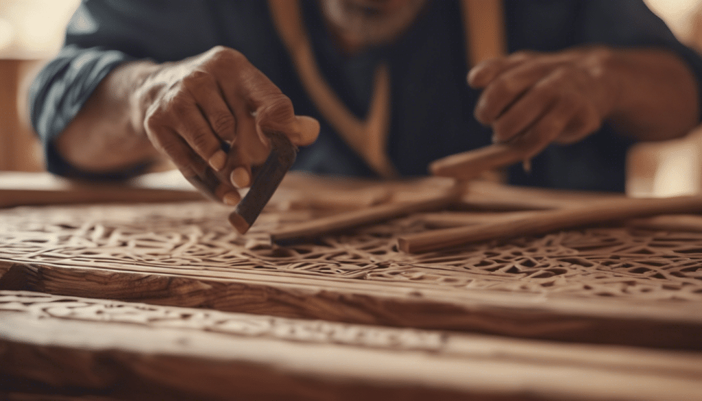 explore the history and cultural significance of moroccan woodwork and carpentry, tracing its origins and evolution over time.