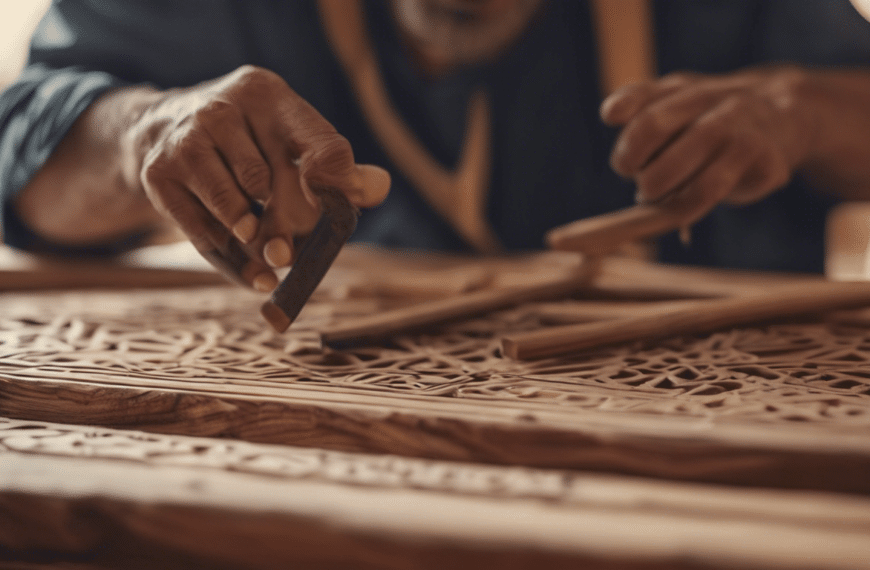 explore the history and cultural significance of moroccan woodwork and carpentry, tracing its origins and evolution over time.