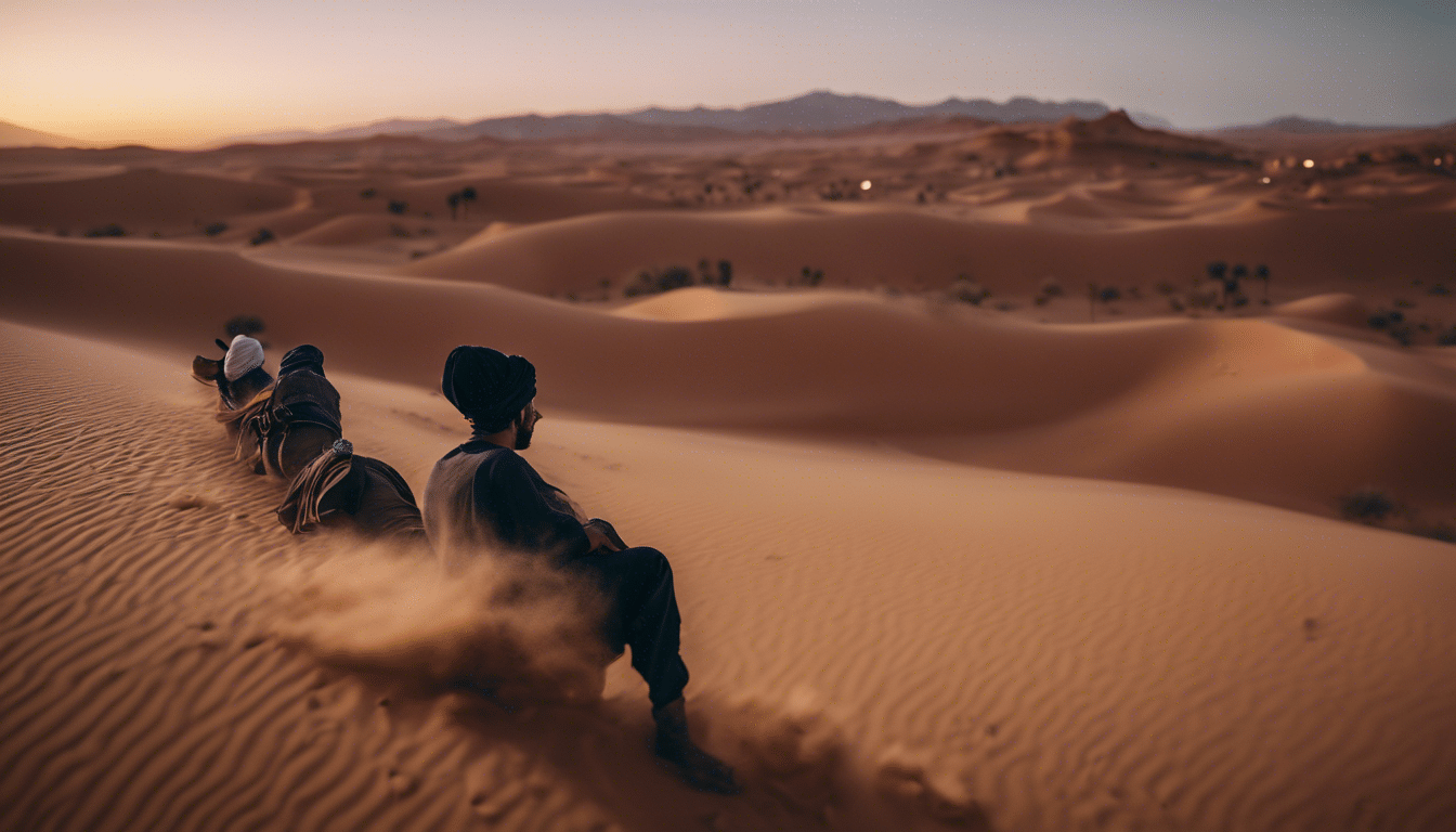 discover the enchanting beauty of morocco's desert nights and the magic of the desert landscape with our immersive travel experience.