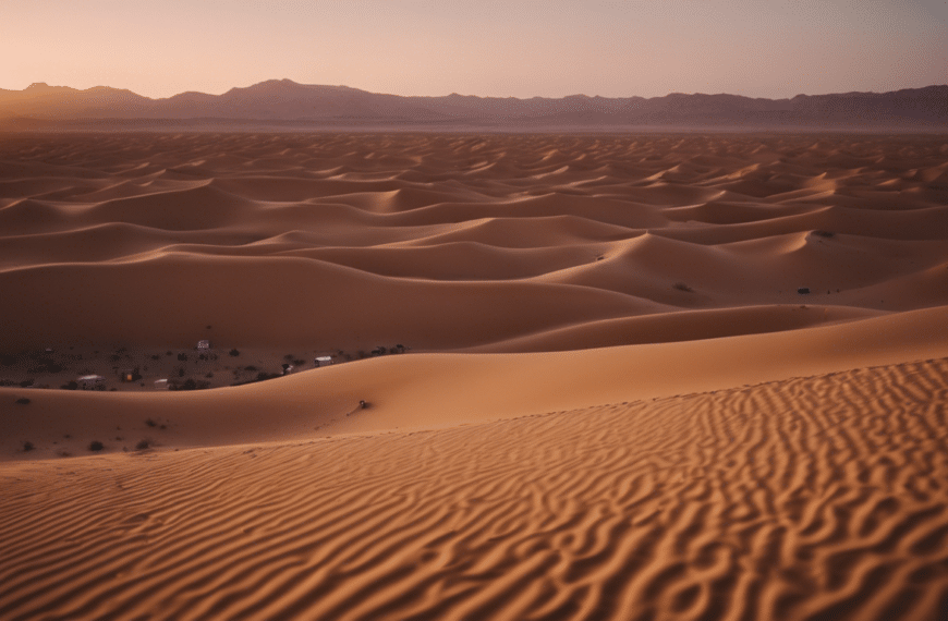 discover the ethereal beauty and mystical allure of morocco's desert nights. immerse yourself in the enchanting landscape and experience the magic firsthand.