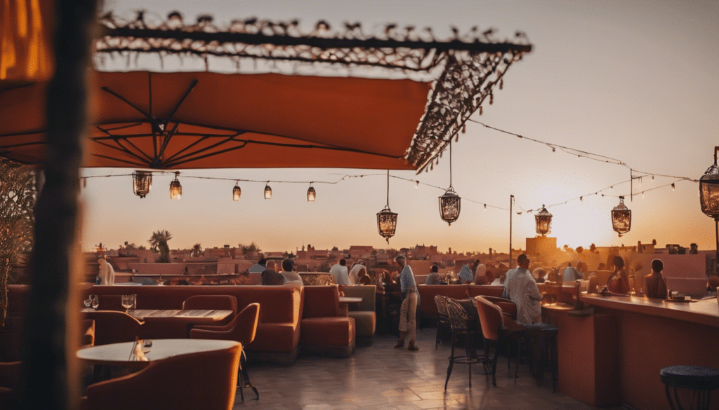 discover the top rooftop bars in marrakech and enjoy breathtaking views of the city while sipping on your favorite drinks. experience the best of marrakech's nightlife at these must-visit rooftop bars.