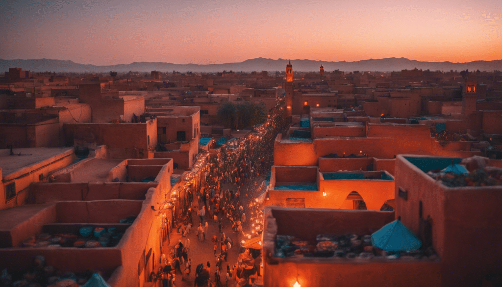 discover the top spots for breathtaking sunset views from marrakech's rooftops and make the most of your visit with stunning panoramas and magical moments.