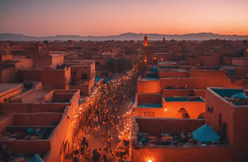 discover the top spots for breathtaking sunset views from marrakech's rooftops and make the most of your visit with stunning panoramas and magical moments.