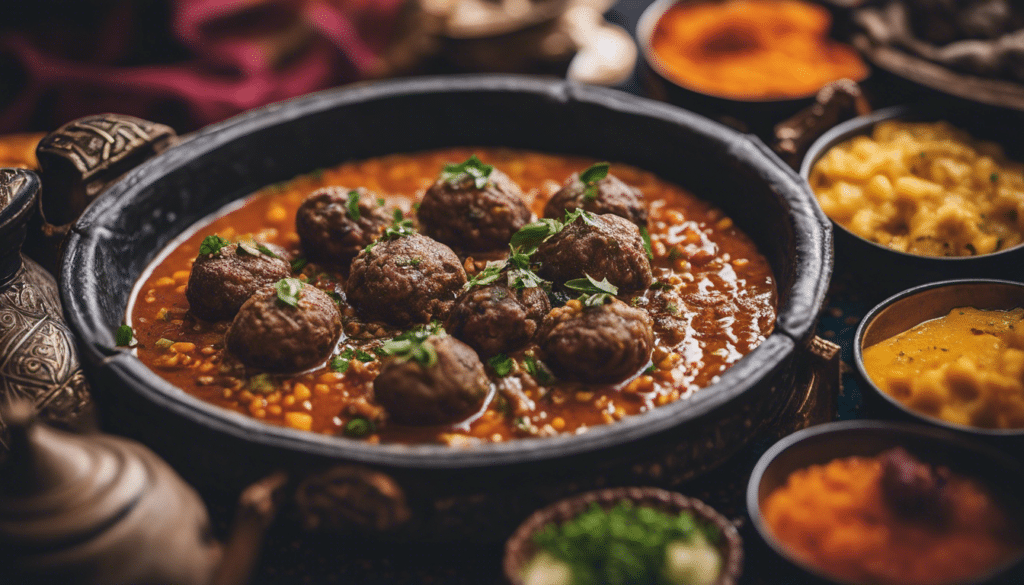 explore the tantalizing variety of spiced moroccan kefta tagine and discover a new way to delight your taste buds.