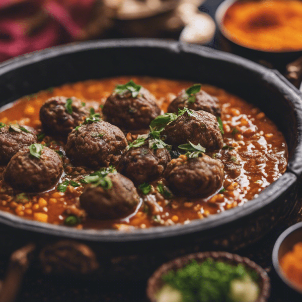 explore the tantalizing variety of spiced moroccan kefta tagine and discover a new way to delight your taste buds.