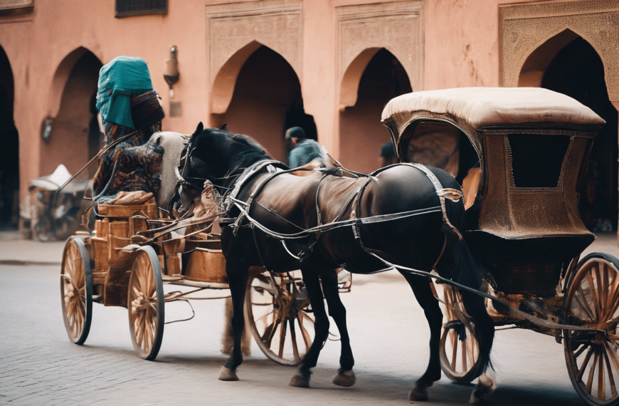 discover the charm of marrakech with horse-drawn carriage rides. explore the city's exotic sights and sounds in an elegant and traditional way. experience the magic of marrakech with a unique and unforgettable carriage ride adventure.