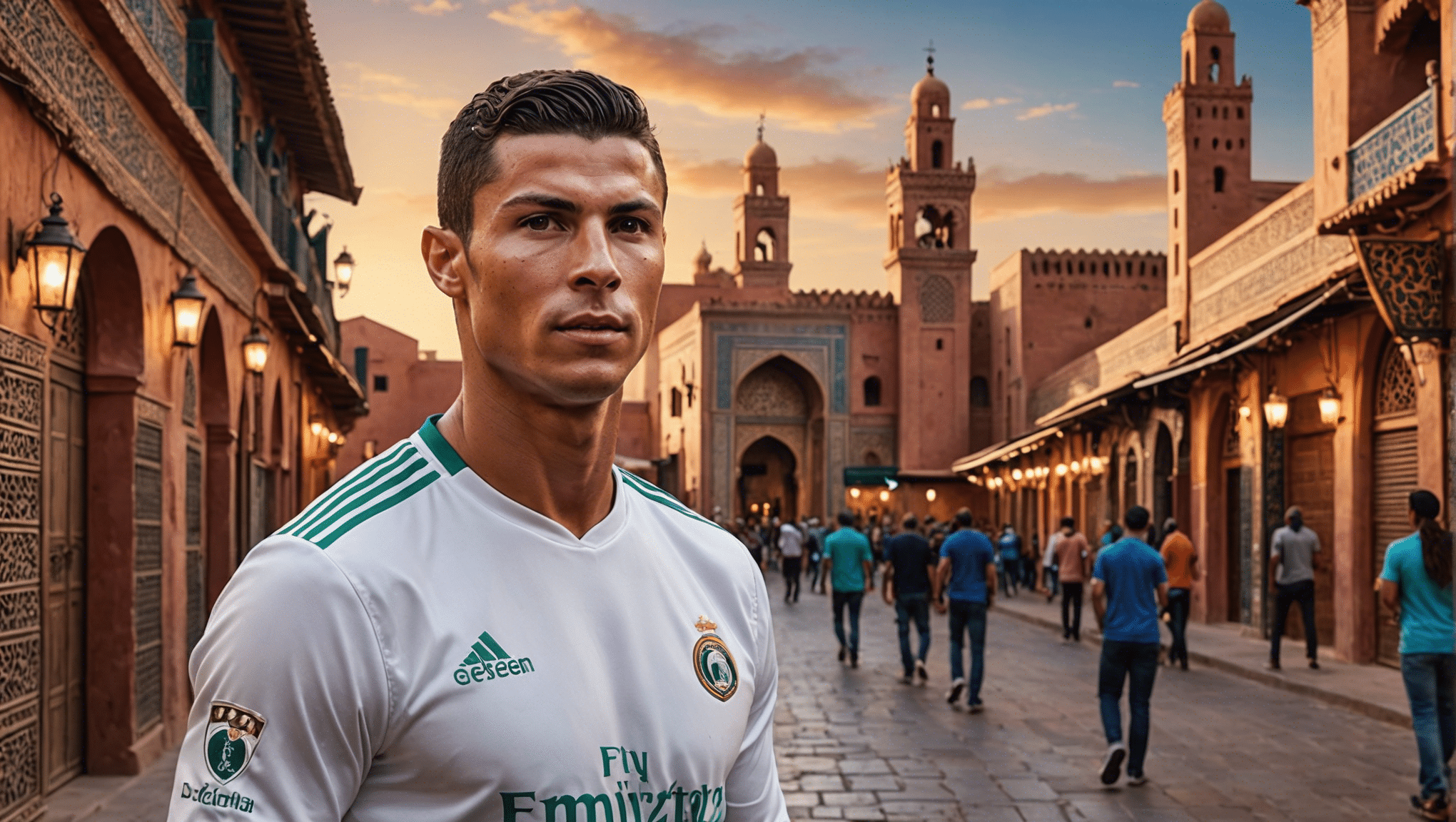 experience cristiano ronaldo's deep affection for marrakesh and discover the beauty of this moroccan city through his eyes.