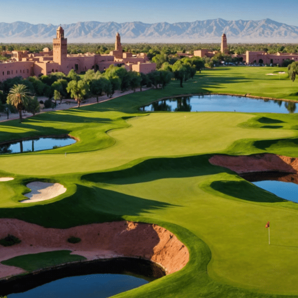 discover the luxurious city of marrakech, a golfer's paradise boasting an unparalleled number of stunning golf courses.