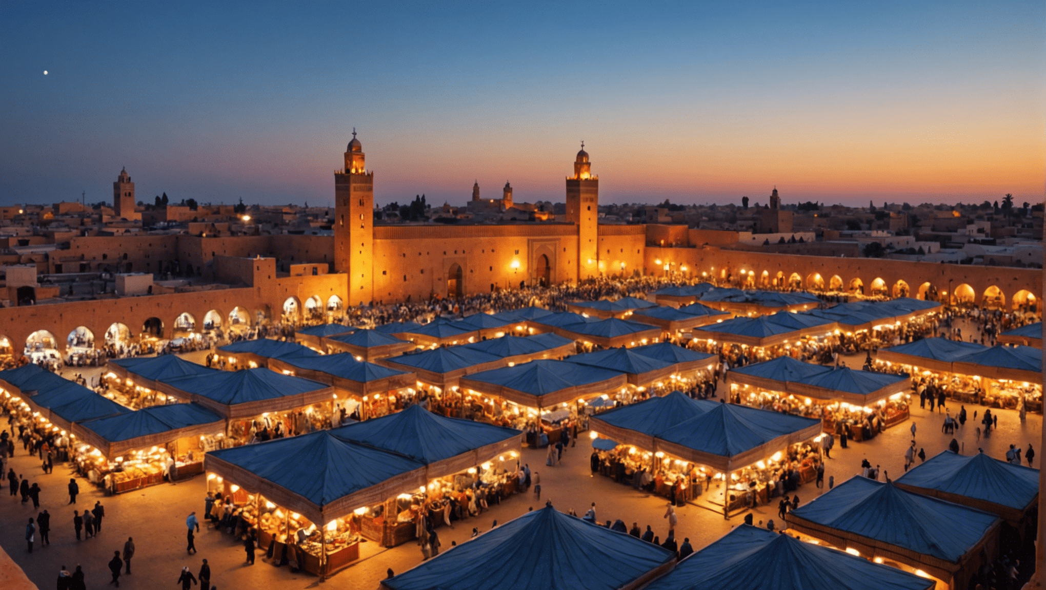 scopri come viene celebrato il Ramadan a Marrakech e sperimenta le tradizioni, i costumi e il cibo delizioso durante questo mese sacro in Marocco.