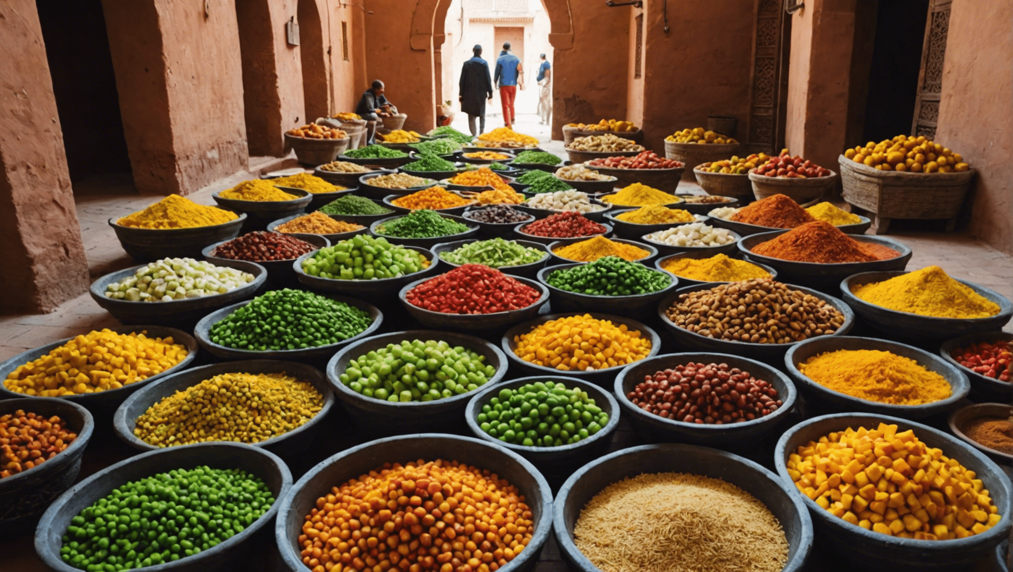 découvrez la disponibilité de la nourriture végétarienne à Marrakech et découvrez où déguster de délicieux repas sans viande lors de votre visite dans cette ville animée.