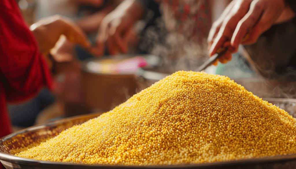 explore the craftsmanship and tradition behind marrakech's iconic dish, couscous, and gain a deeper understanding of the meticulous art of couscous making.