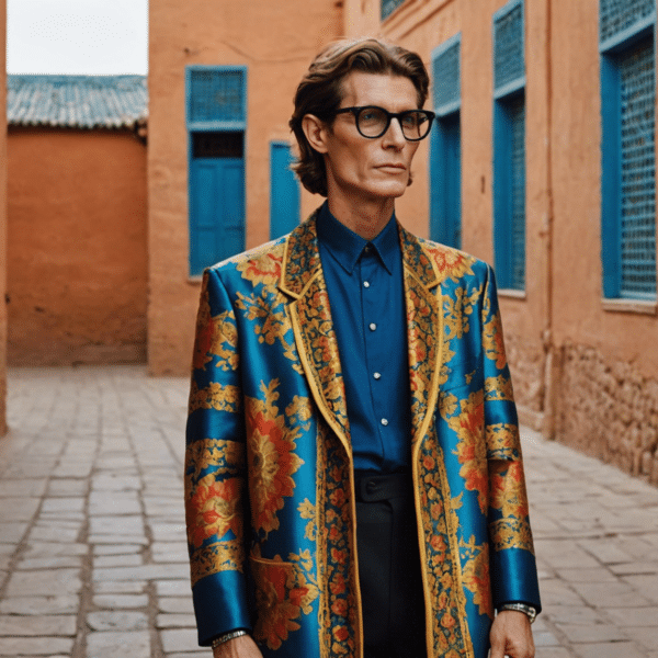 discover yves saint laurent's fashion inspired by the exotic beauty of marrakech